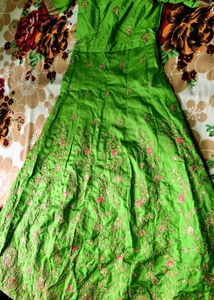Green Festive Gown