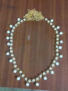 Pearl & Rhinestone Necklace