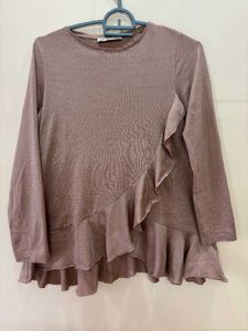 Fliar Layer Top With Stachble Febric