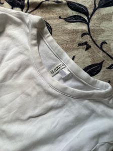 White Long Sleeve Top