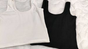 Tank Tops - Black & White COMBO