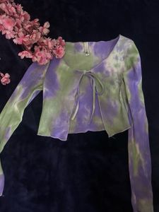 Tie-Dye Crop Top