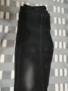 Old School Type Stylish Black Jeans