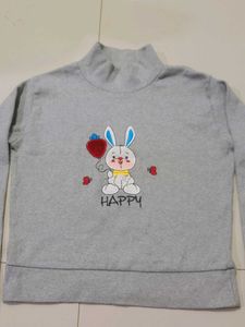Cute Bunny Graphic Sweatshirt