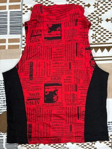 Halter Neck Crop Top