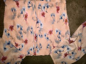 Floral Print Maxi Dress