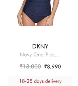 DKNY swimwear