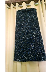 Straight Fit Long Skirt