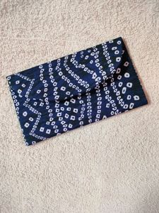 New bandhni printed clutch