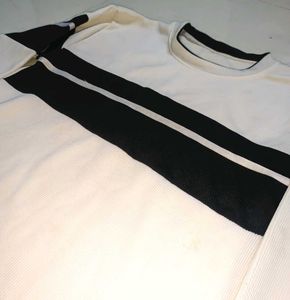 Striped Crewneck Sweatshirt