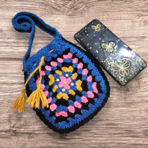 Crochet Granny Square Bag