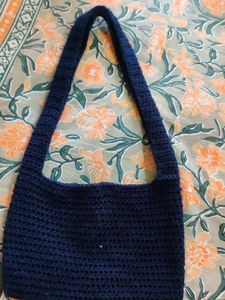 Handmade Crochet Sunflower Bag