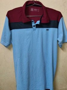 Color Block Polo Shirt