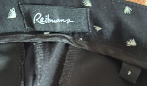 Stylish Black &amp; White Patterned Pants