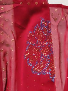 Excellent Stone Work Saree With Blouse