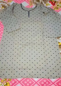 short kurti Polka Dot Kurta
