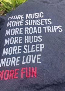 More Music Graphic Tee