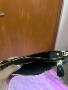 Stylish Black Wallet with Studs