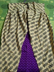 Purple Kurta And Patiala Set
