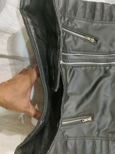 Stylish Black Leather Jacket