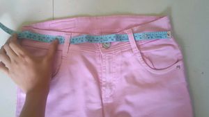 Pink Slim Fit Jeans