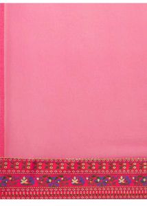 Pink Printed Kurta Set with Dupatta