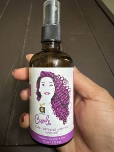 Anveya Curl Defining Anti Frizz Mist