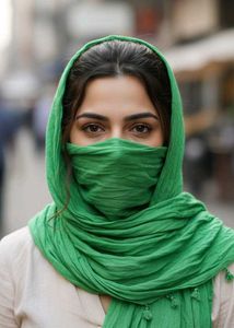 ☘️Soft Green Stole☘️