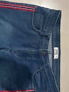 Denim Striped Jeans