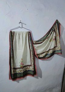 Original Bin Saeed Pakistani Kurta Dupatta..slight