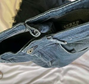 Straight Denim Skirt