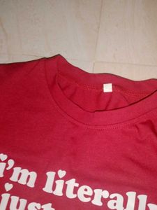 i am literally just a girl tee