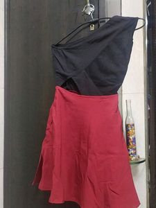 Black &amp; Red Party Dress