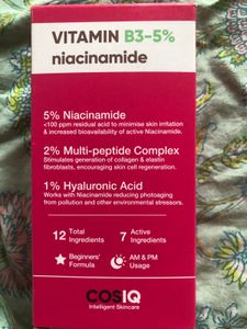 COSIQ niacinamide Serum