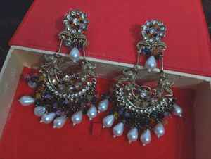 Multi color Pakistani Earings