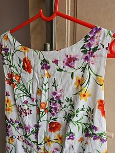 Floral Printed Midi Dress