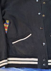 Versinity  Jacket Black And White