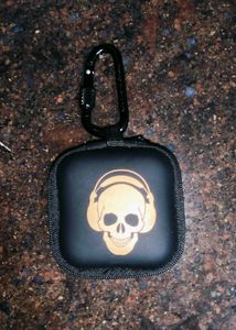 Mini Earphone Case Pure Leather