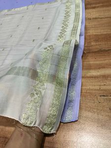 Elegant lavender Saree