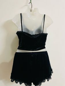 Black Velvet Co-ord set