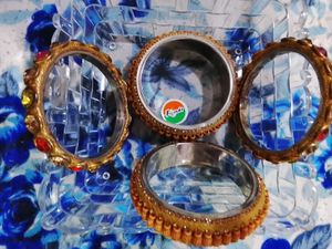 Vintage Jeweled Bangles