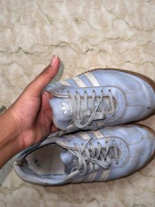 Adidas Samba Light Blue Sneakers