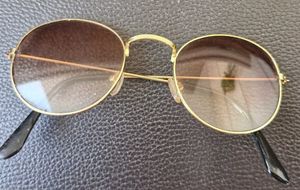 Aviator Sun Shades With Brown Lens