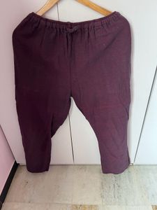 Cotton Purple Pants