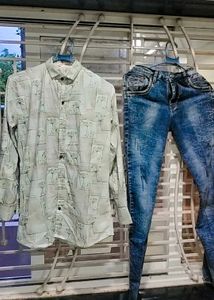 New Shrit With Pant Combo