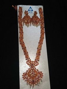 Matte Finish Antique Jewellery Set