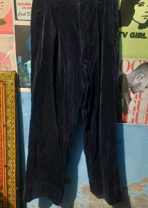 Velvet Courdary Flared Pant