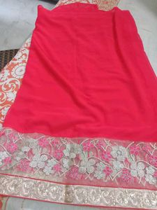 Elegant Hot Pink Saree💗💓