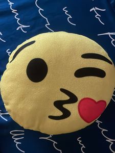 Kiss Emoji Pillow