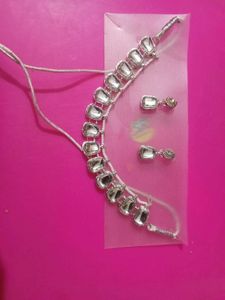 Silver Necklace Set